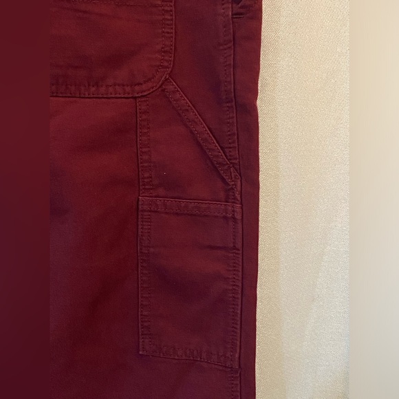 Carhartt WIP Heritage Work Chino Pant Bordeaux m 34x34 - Picture 12 of 13